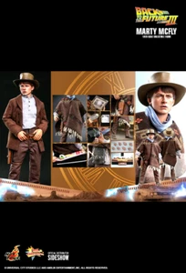 BACK TO THE FUTURE HOT TOYS MARTY McFLY MMS616 NEW SHIPPER SEALED 1:6 MICHAEL J. - Picture 1 of 3
