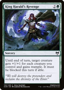 KING HARALD'S REVENGE X 4 N/M- KALDHEIM MAGIC THE GATHERING - Imagen 1 de 1