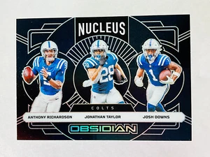 2024 Panini Obsidian Nucleus Richardson Taylor Downs Colts SP - Picture 1 of 2