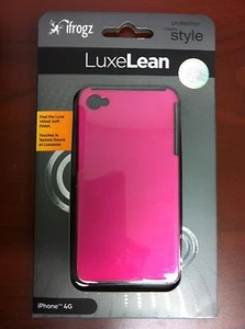 NEU IFROGZ Luxe Lean Apple iPhone 4, 4S Handyhülle PINK - Bild 1 von 1