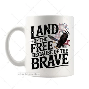 US Veteran Coffee Mug Military Pride Patriotic Gift For Dad Grandpa Soldier - Picture 1 of 5