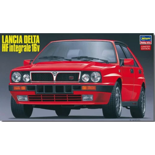 LANCIA DELTA HF INTEGRALE 16v KIT 1:24 Hasegawa Kit Auto Modellino Nuovo - Immagine 1 di 1