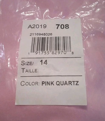 Pantalones de mezclilla de cuarzo rosa talla 14 para niñas Foto 1 de 4