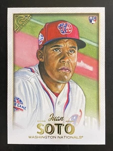 Juan Soto 2018 Topps Gallery Baseball Rookie Card Washington Nationals #126 - Picture 1 of 2