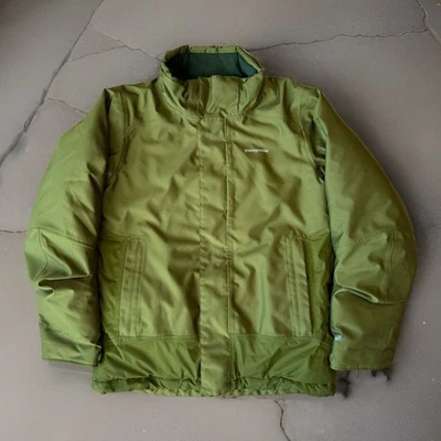 Patagonia Jacket Youth Medium Green Full Zip Insulated Puffer Outerwear Winter - Image 1 of 4