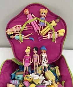 Early 2000’s POLLY POCKET LOT Dolls Polly Pocket Accessories Animals, and bag - Picture 1 of 7