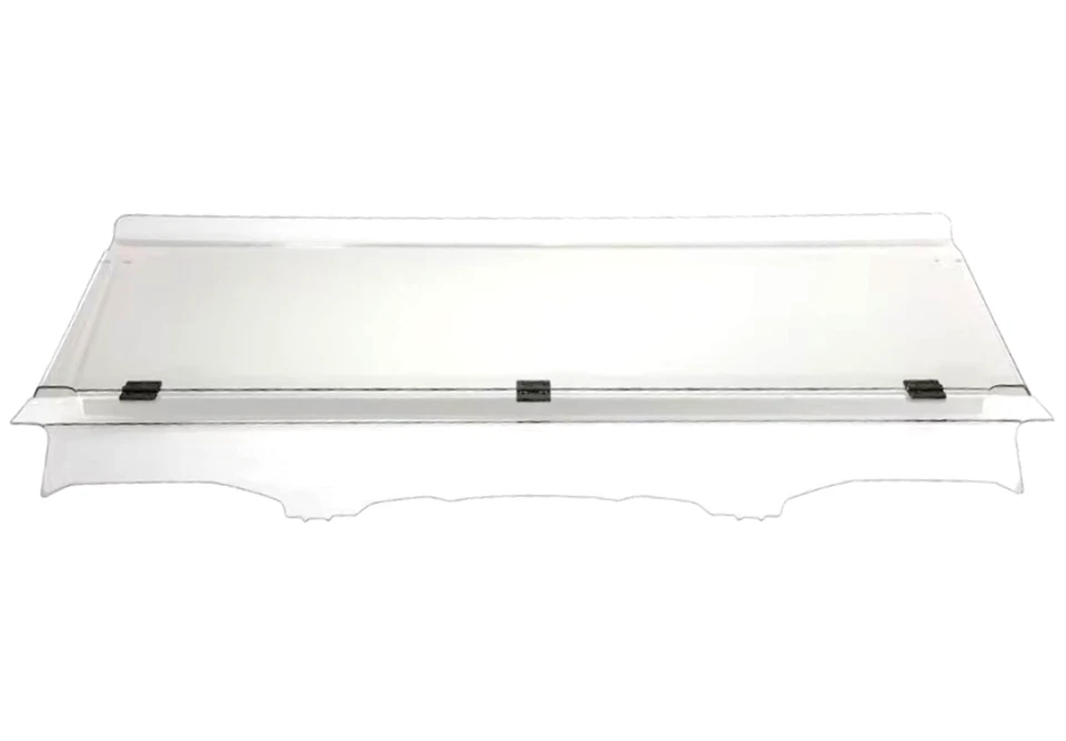 14-25 雅马哈维京 EPS 原始设备制造商折叠 WINDSHIELD 透明带支架 1XD-F83J0-V0-00 — 第 1/4 张图片