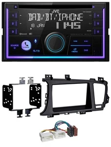 JVC MP3 USB 2DIN DAB Bluetooth CD Autoradio für Kia Optima (ab 2012) - Bild 1 von 7