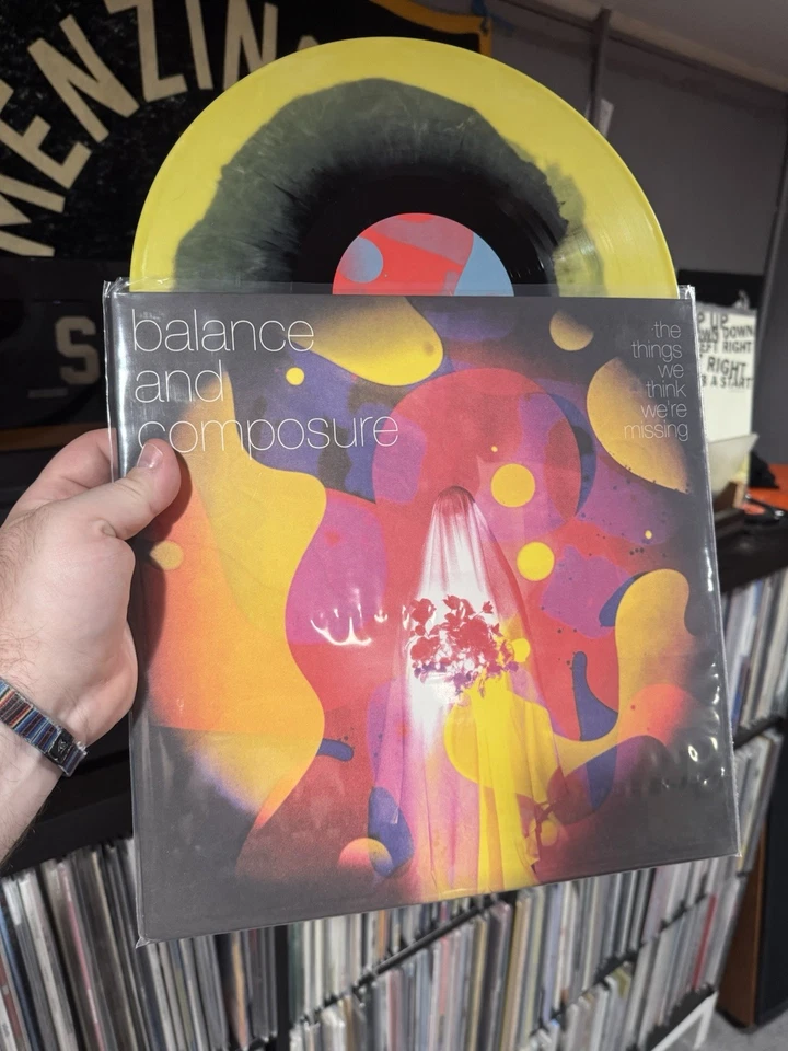 Balance and Composure the Things We Think We're Missing Black Yellow Haze Vinyl - Image 1 of 1