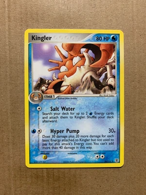 Kingler 26/112 EX FireRed & LeafGreen - Rare Pokemon Card - NM/Mint - Image 1 of 2