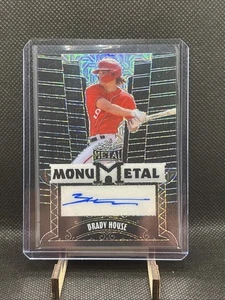 2024 Leaf Metal MonuMetal Brady House Auto Black Mojo 4/4 Nationals - Bild 1 von 2