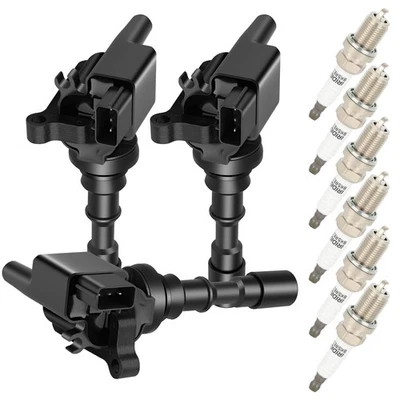 For Kia Sorento 3.5L 2003 2004 2005 2006 Ignition Coil & Spark Plug - Image 1 of 4