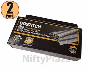 Menge 2 neue Kartons Stanley-Bostitch B8 Heftklammern 1/4" 5000 pro Box, 10.000 insgesamt - Bild 1 von 11