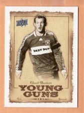 2008 Upper Deck MLS Young Guns #YG1 Chad Barrett - Flat S/H