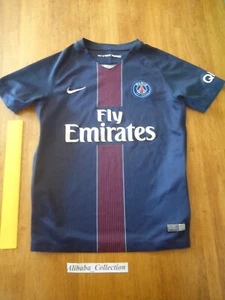 PSG PARIS SAINT GERMAIN FUSSBALLTRIKOT KINDER Gr. M NIKE FOOTBALL 10/12 Jahre - Bild 1 von 8