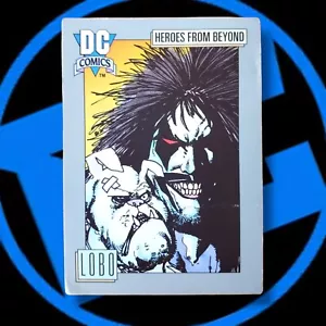 DC Comics LOBO #120 1992 Heroes From Beyond Trading Card Series 1 - Picture 1 of 2