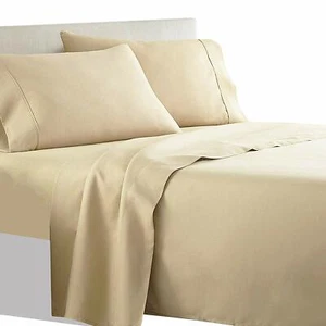 Royal Tradition Bed Sheets Wrinkle Free Super Soft Brushed Microfiber Sheet Set - Picture 1 of 3