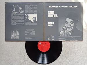 LP 33T BOB VATEL "Hommage À "Fats" Waller - Piano Solo" PROMOPHONE PROM 6 VG+ - - Imagen 1 de 4