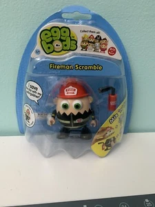 EGGBODS FIREMAN SCRAMBLE - WIND-UP & WALKING TOY da collezione 2011 NUOVO - Foto 1 di 2