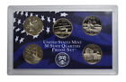 2001 Proof State Quarter Set Gem DCAM (Clad) - No Box or COA - 5 Coins