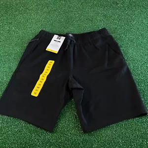 Member's Mark Luxe Shorts 9 Inch Inseam Zipper Pocket Elastic Waist Mens Medium - Picture 1 of 10
