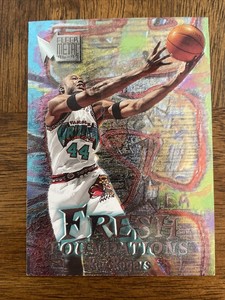 Roy Rogers 1996-97 Fleer Metal Fresh Foundations Card Vancouver Grizzlies #238