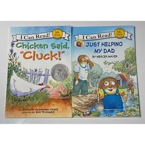 I Can Read! Chicken Said, "Cluck!" & Little Critter Just Helping My Dad Books - Picture 1 of 1