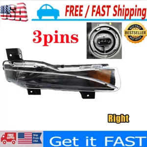3pins FOR 2021-2023 TESLA MODEL S X PLAID FOGLIGHT RIGHT RH OEM US Fast Shiping - Bild 1 von 3