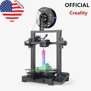 Used Creality Ender-3 V2 Neo 3D Printer 95% Pre-Installed Resume Printing US - Picture 1 of 12