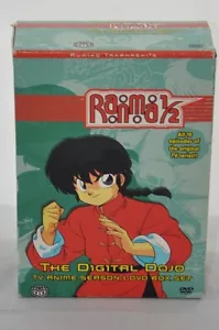 Ranma 1/2: Digital Dojo - TV Season 1 Box Set (DVD, 2001, 4-Disc Set) - Foto 1 di 1