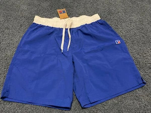 Russell Athletic Men's Swim Shorts Trunks Size XL, NWT, Blue - Picture 1 of 12