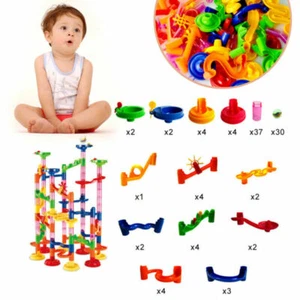105pcs Kids Course de marbre Set Railway Building Blocks Construction Toy FR - Photo 1/7