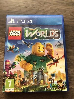 LEGO Worlds (Sony PlayStation 4, 2017) PS4 Complete w/ Manual - Image 1 of 4