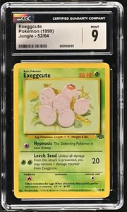 Exeggcute CGC 9 MINT - English Common 52/64 - 1999 Jungle Vintage - Picture 1 of 2