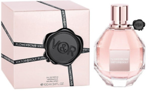 Viktor & Rolf Flowerbomb 3.4 oz 100 ml L'Eau de Parfum Brand New Factory Sealed