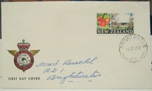 New Zealand FDC 8th July 1969 Fruit Trees Addressed - Picture 1 of 3