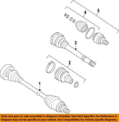 Conjunto de portador diferencial usado se adapta a: Audi S6 2008 eje trasero 3,0 grado A Foto 1 de 2