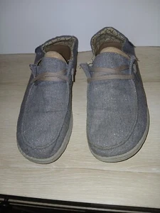 Hey Dude Shoes Wendy Sparkling Gallant Gray Slip On Women's Size 11 121413311 - Picture 1 of 13