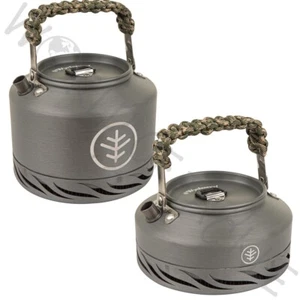 Hervidor de agua para carpas Wychwood 2 tazas o 4 tazas de ebullición rápida 1,5 L y 0,8 L pesca de carpas camping - Imagen 1 de 7