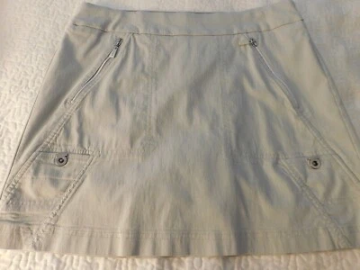 Pantalón corto para mujer Jamie Sadock Skinnylicious Air Wear color tostado fresco caqui talla 14 Foto 1 de 4