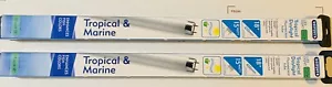 2 Qty INTERPET TROPICAL & MARINE DAYLIGHT 18" 15W T8 Fluorescent fish tank bulb - Picture 1 of 6