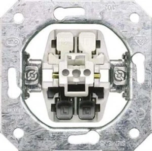 Flush Mount Rocker Light Switch Clip In VDE 55mm Not Illuminated IP20 2 2, Delta - Picture 1 of 1