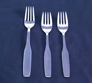 WMF stainless FORM, 1 dinner fork, 2 salad forks, Satin & bright! LotBc2 - Picture 1 of 2