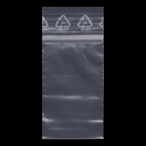 TD204= 1.000 Zip Beutel 4x6cm klar 50my Druckverschlussbeutel transparent Poly - Bild 1 von 1