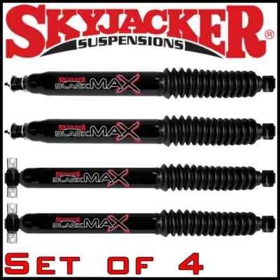 Skyjacker Black MAX Shocks 2007-18 Jeep Wrangler JK JKU 1"-2.5" Lift Hydro Foam Foto 1 de 4