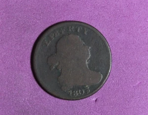 1803- Medio centavo "Cabeza clásica", #P23555 - Imagen 1 de 2
