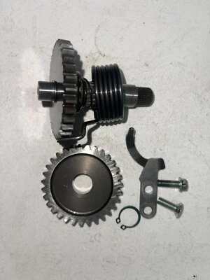 Kawasaki KX85 2003 98-21 OEM eje de arranque engranaje de husillo Foto 1 de 4