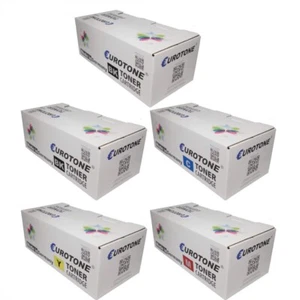 5x Toner f�r Xerox WC7245R 7235FPLX WC7328 WC7235F WC7346FX WC7245 7228FPX CMYK - Bild 1 von 5