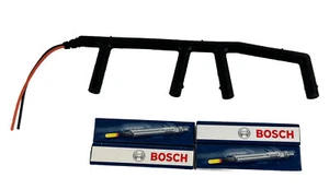 NUEVO OEM 2 cables incandescente arnés y bujías incandescentes Bosch VW Mk4 Golf Jetta Beetle TDI - Imagen 1 de 1