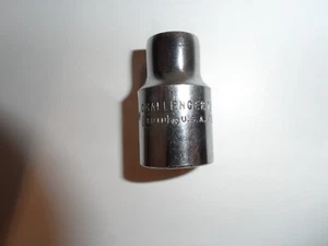 Challenger USA 1614 7/16 in SAE 1/2” Drive 6 Point Socket - Picture 1 of 4